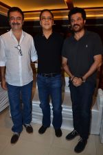 Vidhu Vinod Chopra, Rajkumar Hirani, Anil Kapoor at the launch of Sagar Movietone in Khar Gymkhana, Mumbai on 11th Feb 2014